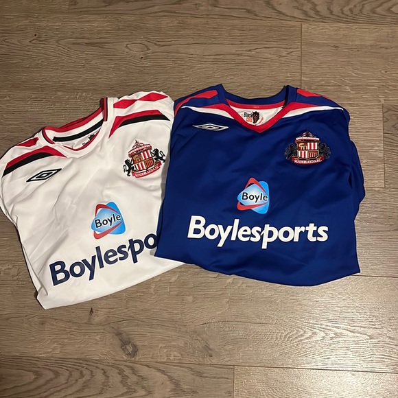 Two Sunderland Umbro jerseys - Picture 1 of 7